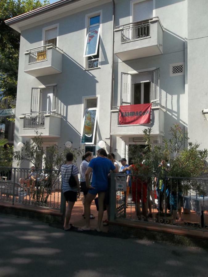 Albergo Maria Gabriella Rimini Exteriör bild